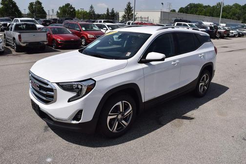 Summit White 2020 GMC Terrain SLT