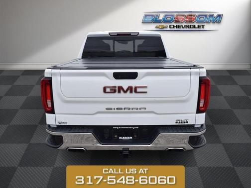 Summit White 2019 GMC Sierra 1500 SLT