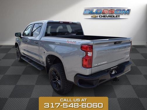 Sterling Gray Metallic 2026 Chevrolet Silverado 1500 Custom Trail Boss