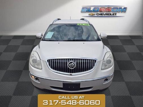 White Diamond Clearcoat 2012 Buick Enclave Leather