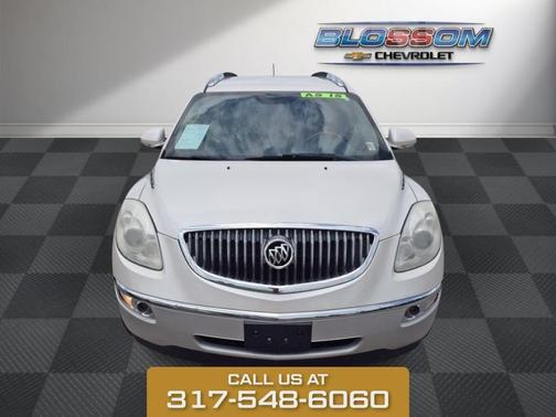 White Diamond Clearcoat 2012 Buick Enclave Leather