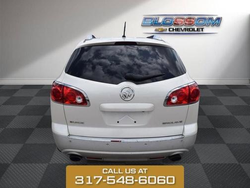 White Diamond Clearcoat 2012 Buick Enclave Leather
