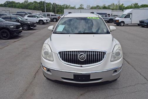 White Diamond Clearcoat 2012 Buick Enclave Leather
