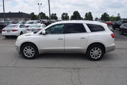 White Diamond Clearcoat 2012 Buick Enclave Leather