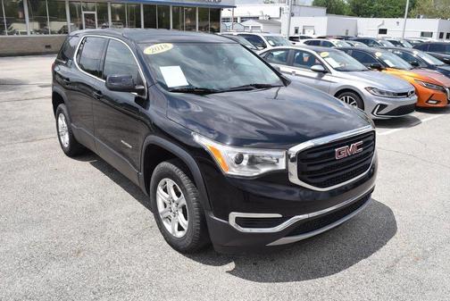 Ebony Twilight Metallic 2018 GMC Acadia SLE-1