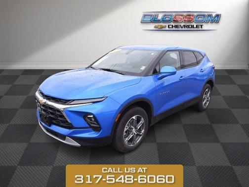 Rip Tide Blue 2025 Chevrolet Blazer LT