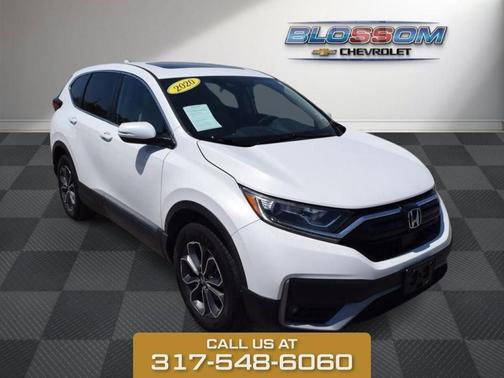 White 2020 Honda CR-V EX