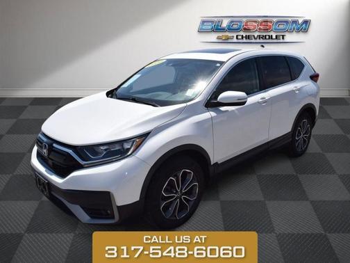 White 2020 Honda CR-V EX