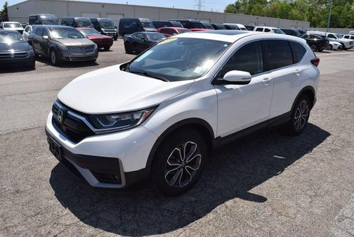 White 2020 Honda CR-V EX