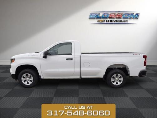 Summit White 2026 Chevrolet Silverado 1500 WT