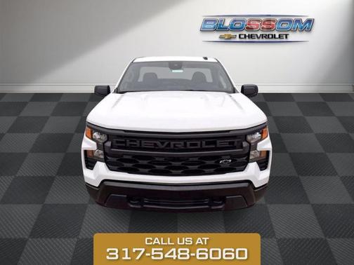 Summit White 2026 Chevrolet Silverado 1500 WT