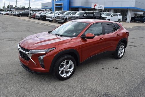 Orange Metallic 2024 Chevrolet Trax LS