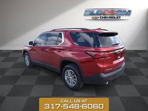 Cherry Red 2022 Chevrolet Traverse LT Cloth