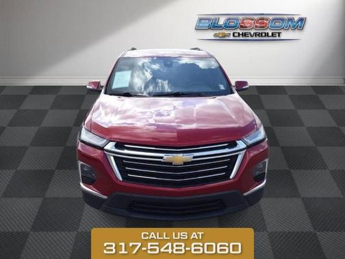 Cherry Red 2022 Chevrolet Traverse LT Cloth