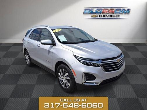 Silver Ice Metallic 2022 Chevrolet Equinox Premier