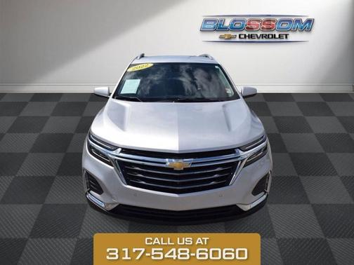 Silver Ice Metallic 2022 Chevrolet Equinox Premier