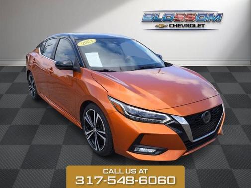 Orange 2023 Nissan Sentra SR