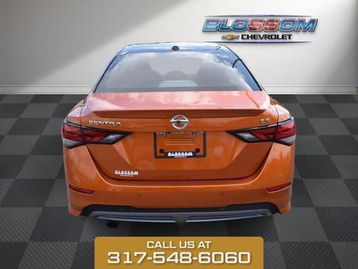 Orange 2023 Nissan Sentra SR