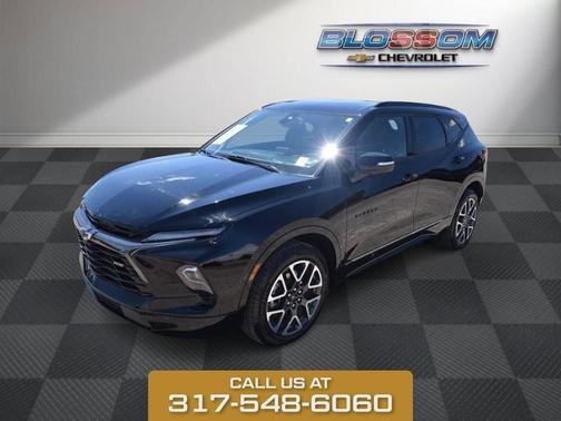 Black 2025 Chevrolet Blazer RS