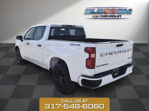 Summit White 2023 Chevrolet Silverado 1500 Custom