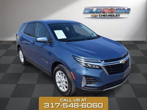 Lakeshore Blue Metallic 2024 Chevrolet Equinox LT