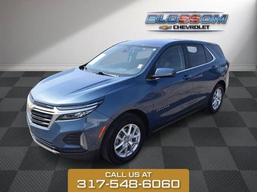 Lakeshore Blue Metallic 2024 Chevrolet Equinox LT