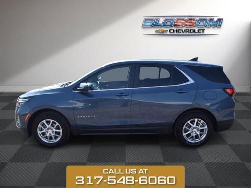 Lakeshore Blue Metallic 2024 Chevrolet Equinox LT