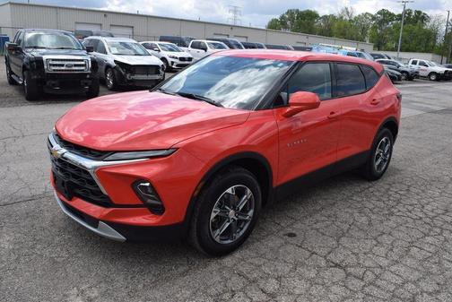 Orange 2025 Chevrolet Blazer LT