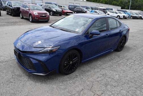 Blue 2025 Toyota Camry SE