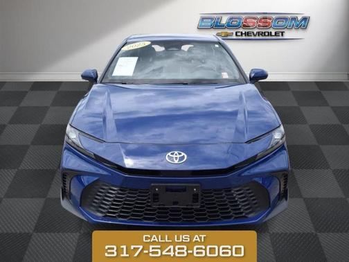 Blue 2025 Toyota Camry SE