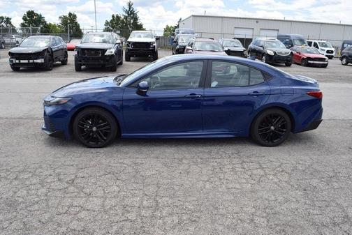 Blue 2025 Toyota Camry SE
