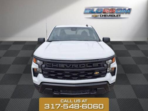 Summit White 2026 Chevrolet Silverado 1500 WT