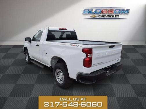 Summit White 2026 Chevrolet Silverado 1500 WT