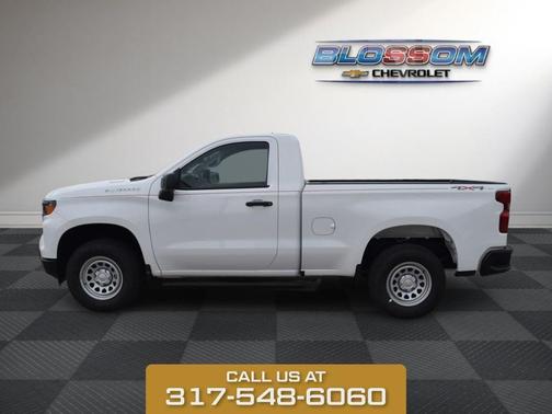 Summit White 2026 Chevrolet Silverado 1500 WT