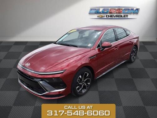 Red 2025 Hyundai SONATA SEL