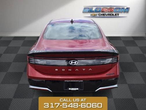 Red 2025 Hyundai SONATA SEL