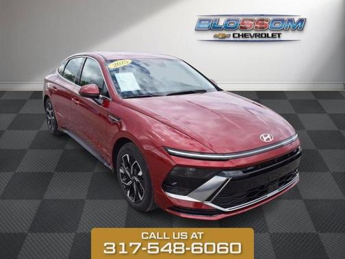 Red 2025 Hyundai SONATA SEL
