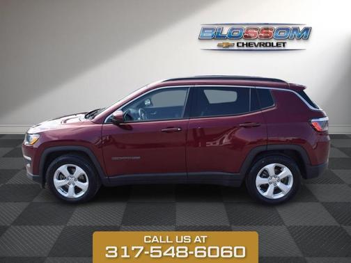 Velvet Red Pearlcoat 2021 Jeep Compass Latitude