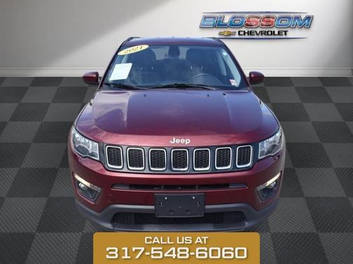 Velvet Red Pearlcoat 2021 Jeep Compass Latitude