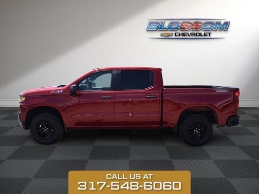 Red Tinted Clearcoat 2020 Chevrolet Silverado 1500 Custom Trail Boss