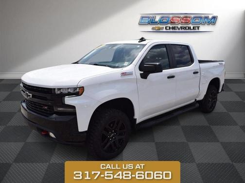 Summit White 2021 Chevrolet Silverado 1500 LT Trail Boss