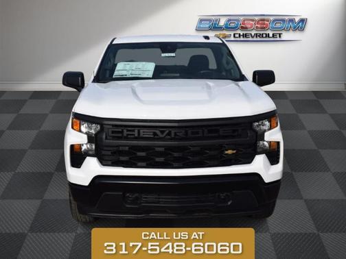 Summit White 2026 Chevrolet Silverado 1500 WT