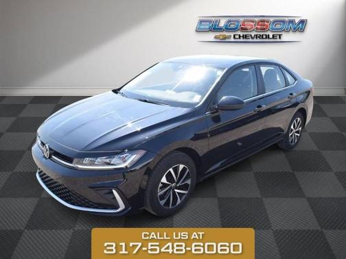 Deep Black Pearl Effect 2025 Volkswagen Jetta 1.5T S