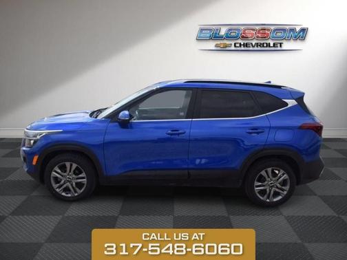 Neptune Blue 2021 Kia Seltos S