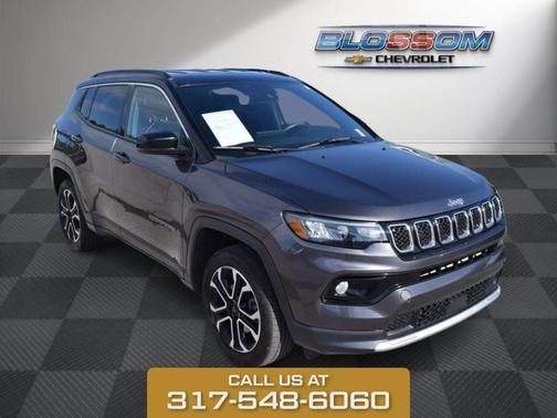 Crystal Metallic 2023 Jeep Compass Limited