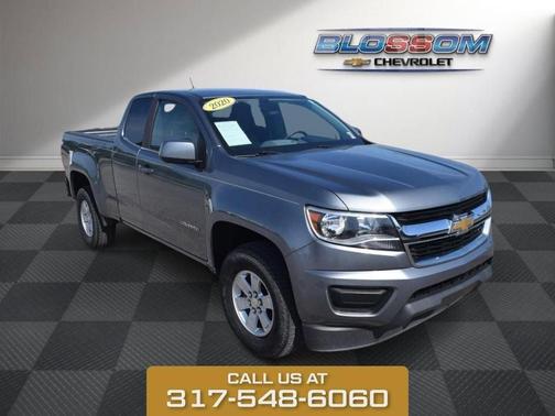 Steel Metallic 2020 Chevrolet Colorado WT