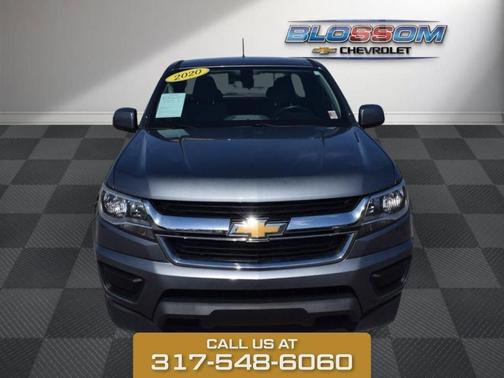Steel Metallic 2020 Chevrolet Colorado WT