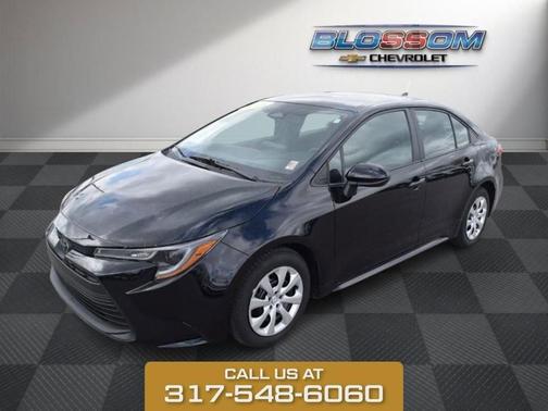 Midnight Black Metallic 2025 Toyota Corolla LE