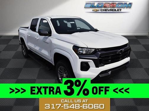 Summit White 2026 Chevrolet Colorado LT