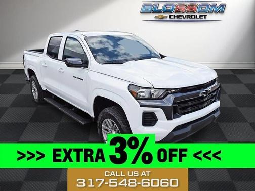 Summit White 2026 Chevrolet Colorado LT